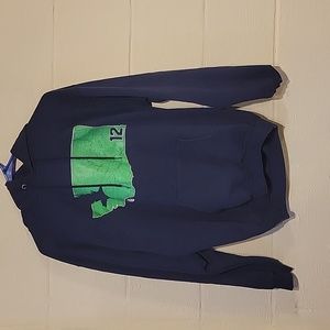 NFL - Seattle Seahawks Sweatshirt Hoodie - Women's Medium - With Pocket Sports